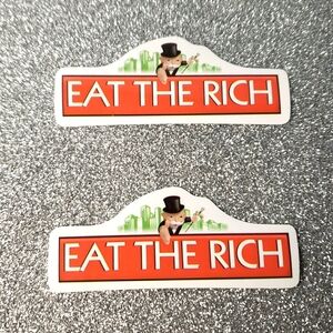 10/$10 Monopoly WATERPOOF Sticker